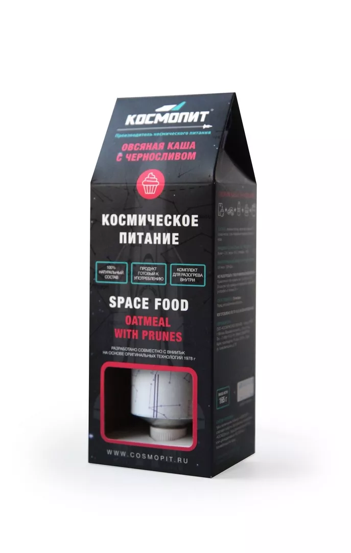картинка Космическая овсяная каша с черносливом от магазина Одежда+